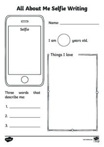 t2-t-349-all-about-me-selfie-writing-activity-sheet_ver_1 - Moortown ...